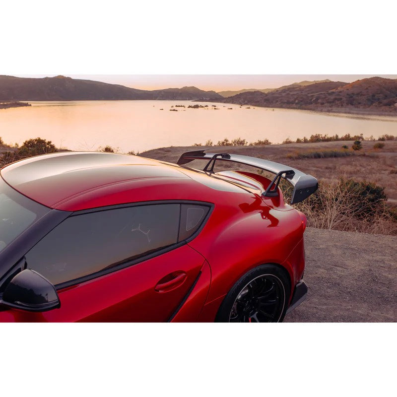 ADRO Toyota GR Supra AT-R2 Carbon Fiber Swan Neck Wing - Los Santos Customs