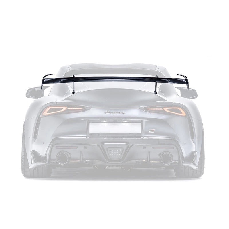 ADRO Toyota GR Supra AT-R2 Carbon Fiber Swan Neck Wing - Los Santos Customs