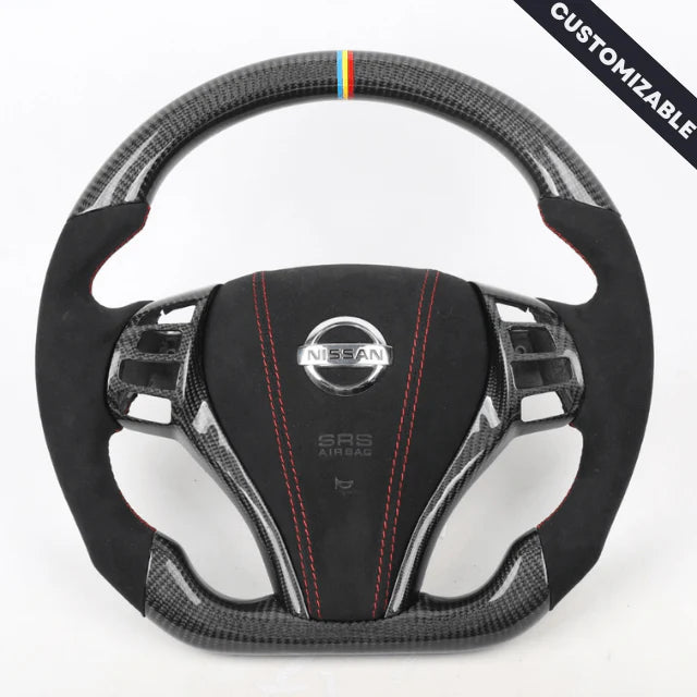 2013+ Altima/Rouge Custom Carbon Fiber Steering Wheel - Los Santos Customs