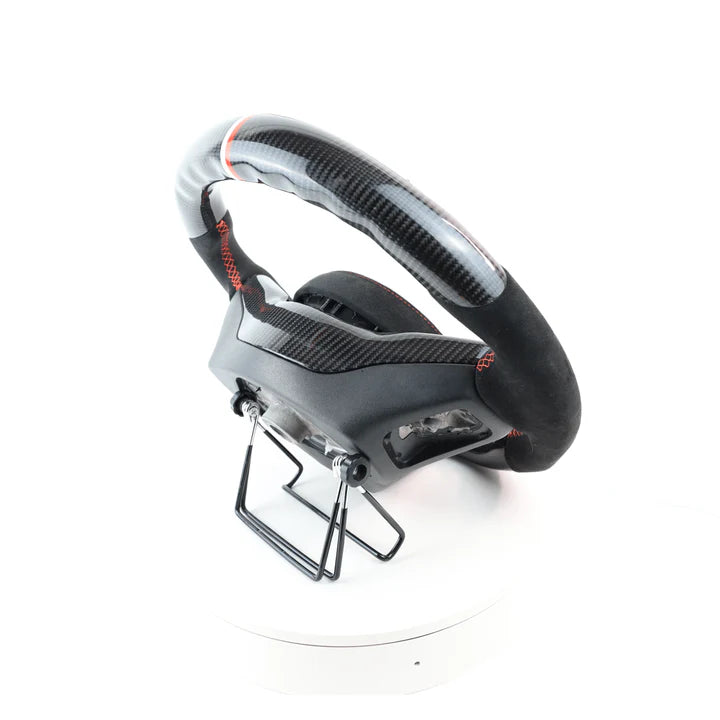 2014+ Jaguar F-Type LED Carbon Fiber Steering Wheel - Los Santos Customs