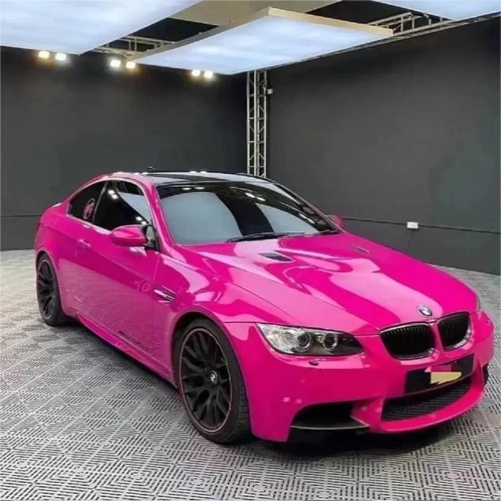 Super Gloss Crystal Beetroot Red Car Vinyl Wrap - Los Santos Customs