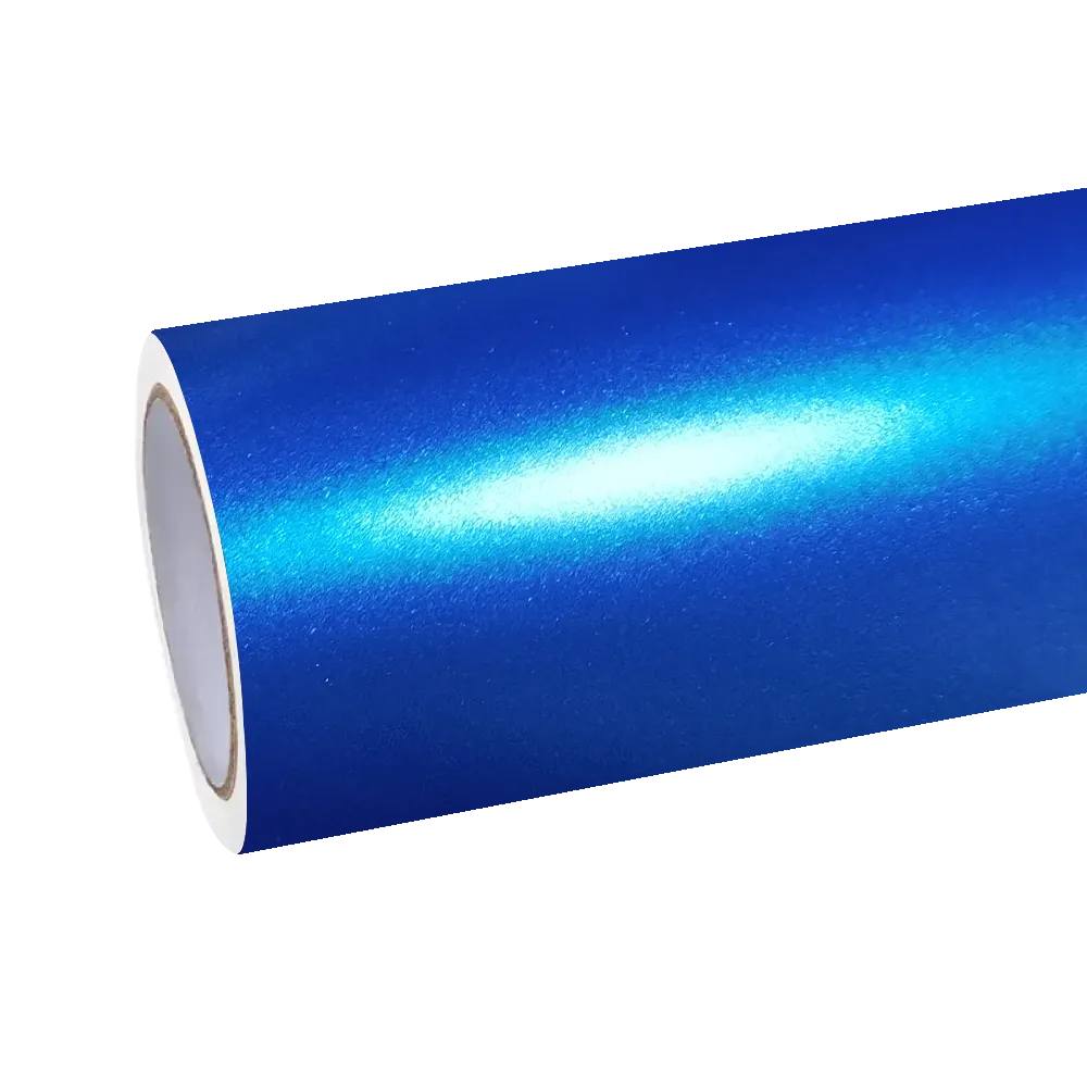 Matte Metallic Diamond Blue Car Vinyl Wrap - Los Santos Customs