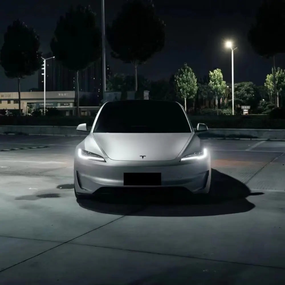 Matte Metallic Satin Silver Car Vinyl Wrap - Los Santos Customs