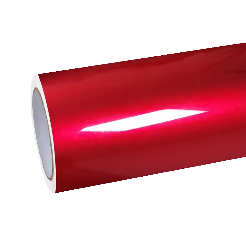 Ultra Glossy Metallic Vampire Red Car Vinyl Wrap - Los Santos Customs