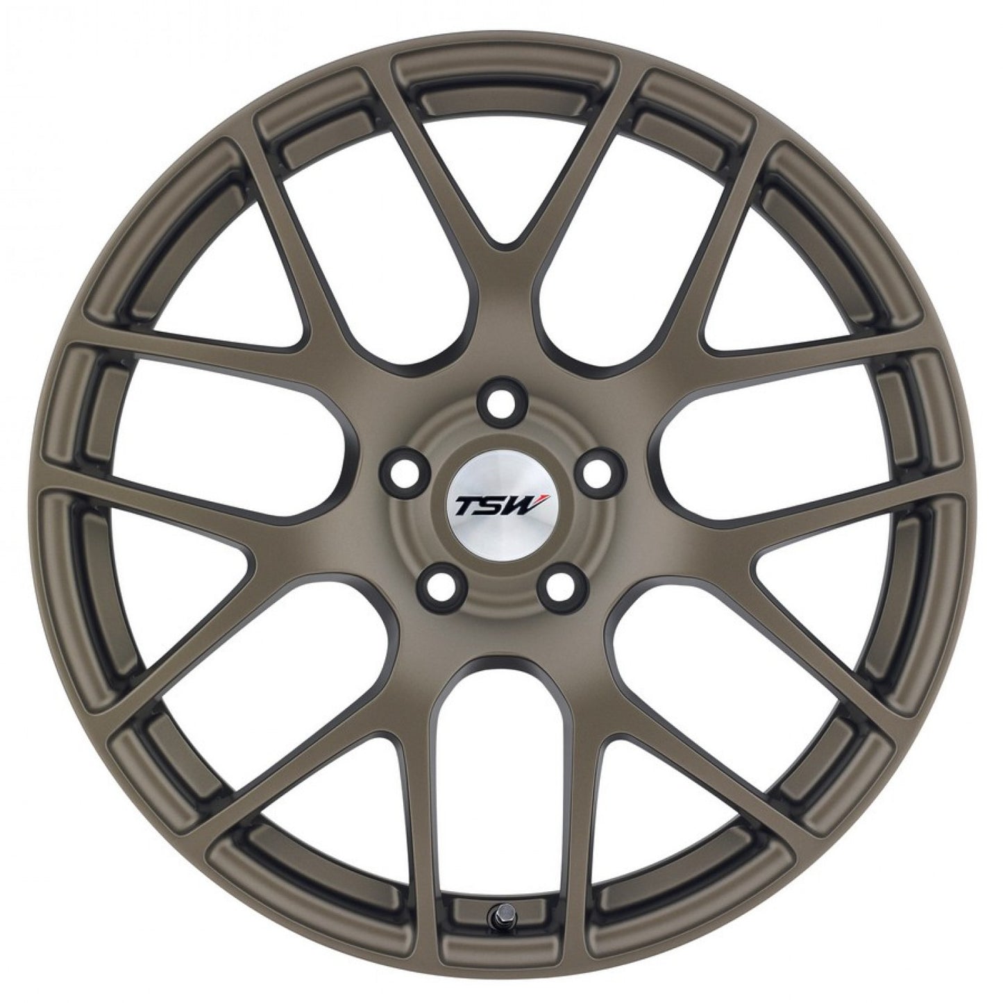 TSW Nurburgring Matte Bronze Wheel (18" x 8", +35 Offset, 5x120 Bolt Pattern, 76.1 mm Hub) - Los Santos Customs