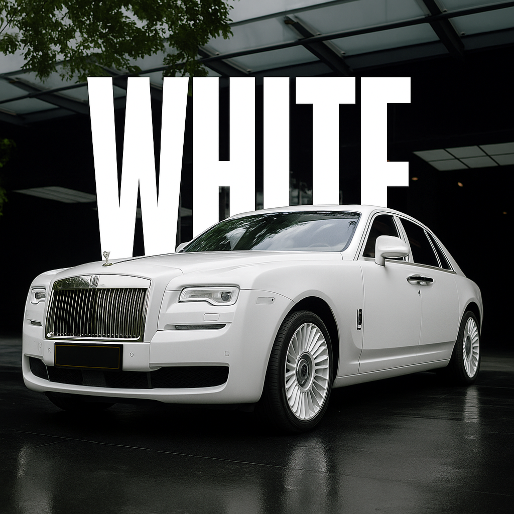 WHITE VINYL WRAP