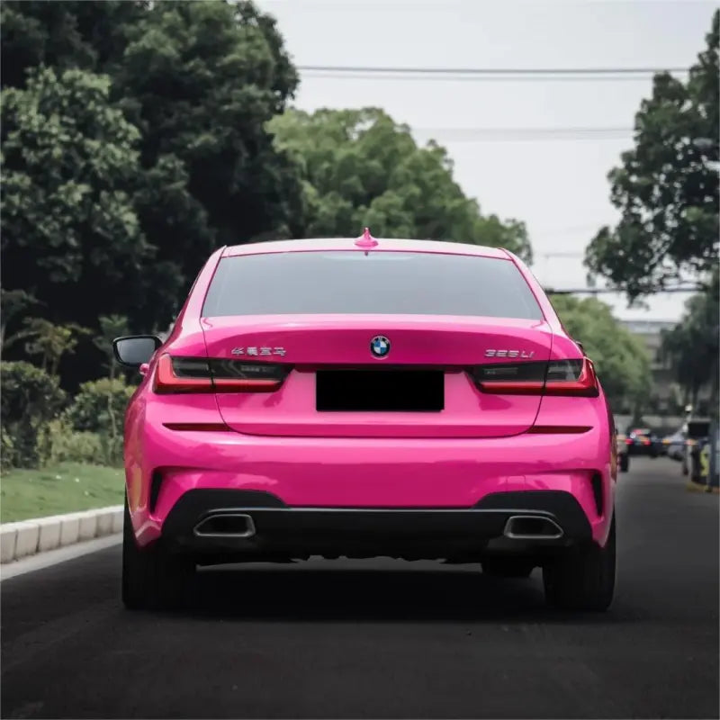 Super Gloss Crystal Beetroot Red Car Vinyl Wrap - Los Santos Customs