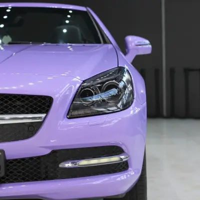 Super Gloss Crystal Lavender Car Vinyl Wrap - Los Santos Customs