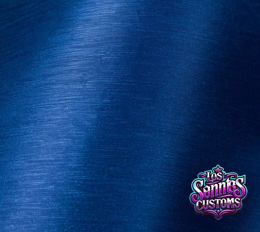 Brushed Dark Blue Vinly Wrap - Los Santos Customs