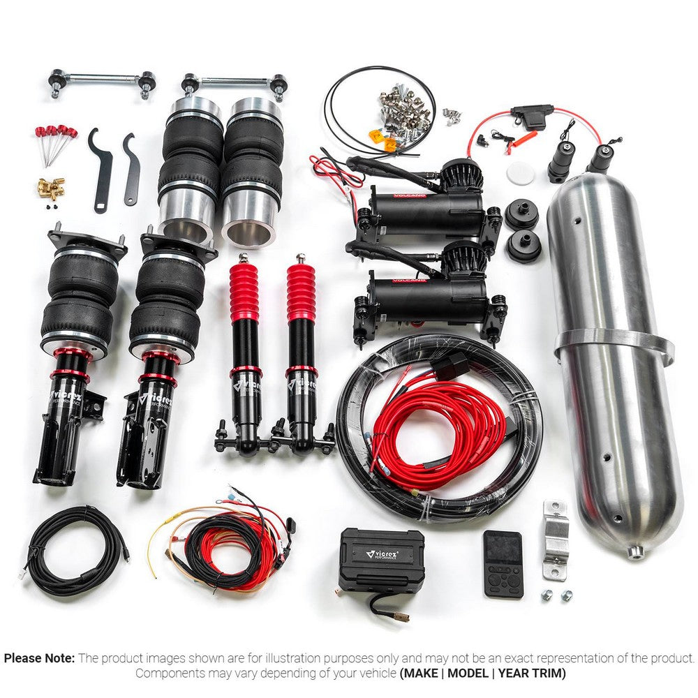 Performance Complete Air Ride Suspension Kit w/ Management | Nissan Skyline GT-S 1989-1993 - Los Santos Customs