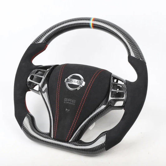 2013+ Altima/Rouge Custom Carbon Fiber Steering Wheel - Los Santos Customs