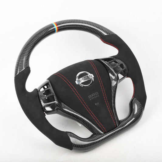 2013+ Altima/Rouge Custom Carbon Fiber Steering Wheel - Los Santos Customs