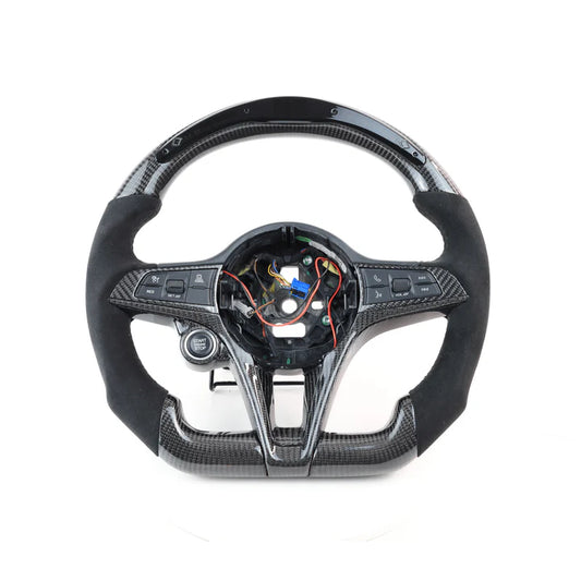 Alfa Romeo Led Carbon Fiber Steering Wheel - Los Santos Customs