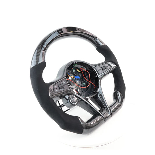 Alfa Romeo Led Carbon Fiber Steering Wheel - Los Santos Customs