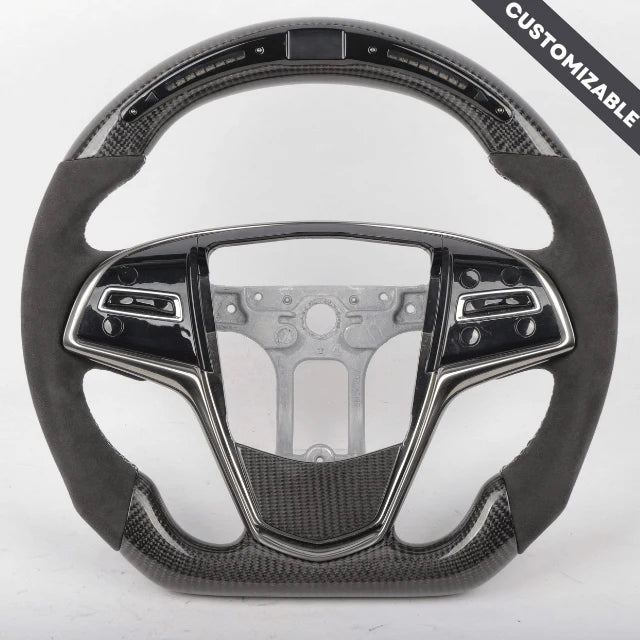 Cadillac ATS-V and CTS-V (2016-2019) Custom Carbon Fiber Steering - Los Santos Customs