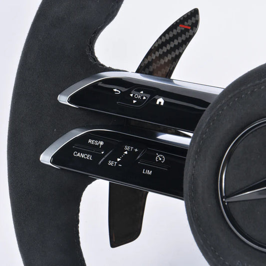 2022+ Mercedes AMG Custom Carbon Fiber Steering Wheel - Los Santos Customs