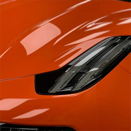 Super Gloss Crystal Bright Orange Car Vinyl Wrap - Los Santos Customs