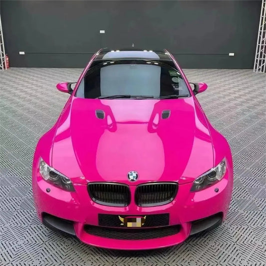 Super Gloss Crystal Beetroot Red Car Vinyl Wrap - Los Santos Customs