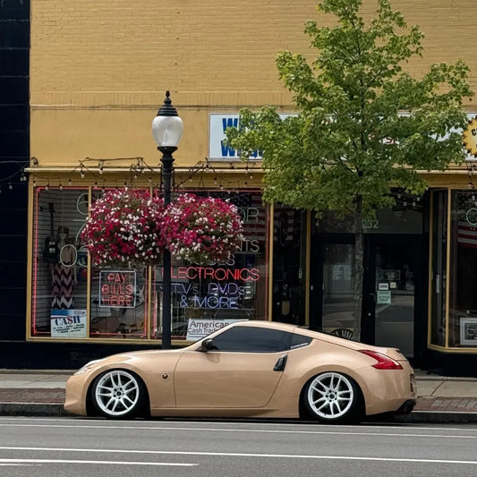 Super Gloss Crystal Desert Yellow Car Vinyl Wrap - Los Santos Customs