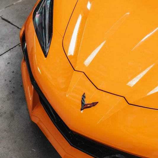 Super Gloss Crystal Mclaren Orange Car Vinyl Wrap - Los Santos Customs