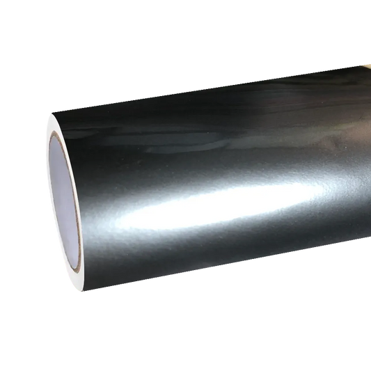 Super Chrome Metallic Silver Car Vinyl Wrap - Los Santos Customs