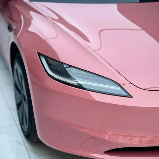 Super Gloss Crystal Morganite Gem Red Car Vinyl Wrap - Los Santos Customs