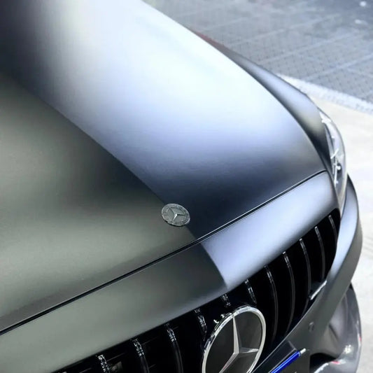 Matte Deep Black Car Vinyl Wrap - Los Santos Customs