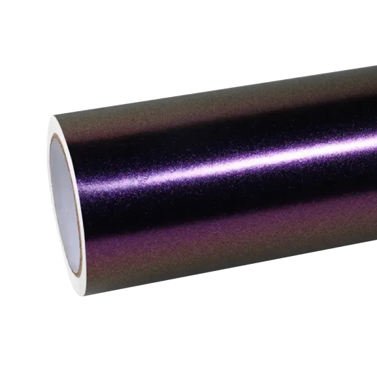 Matte Metallic Glitter Sparkle Purple Car Vinyl Wrap - Los Santos Customs