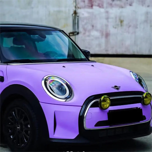 Matte Lavender Purple Car Vinyl Wrap - Los Santos Customs