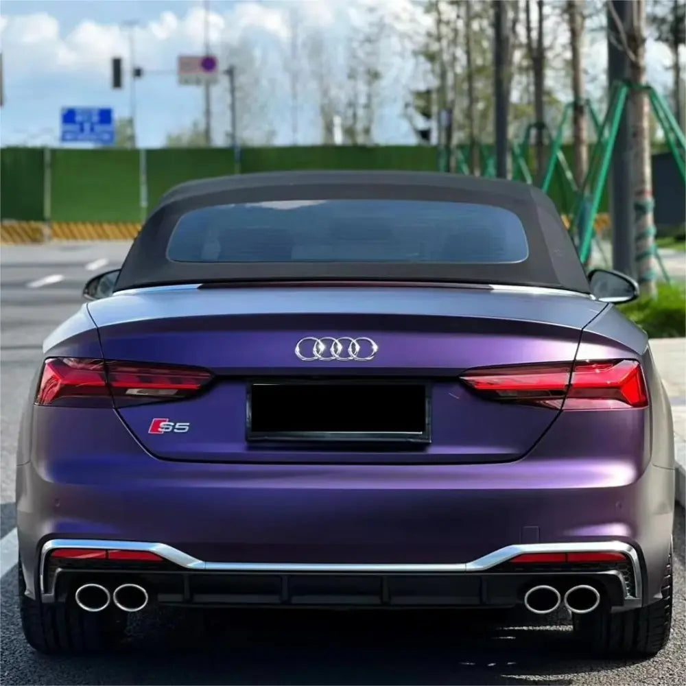 Ultra Matte Metallic Dark Purple Car Vinyl Wrap - Los Santos Customs