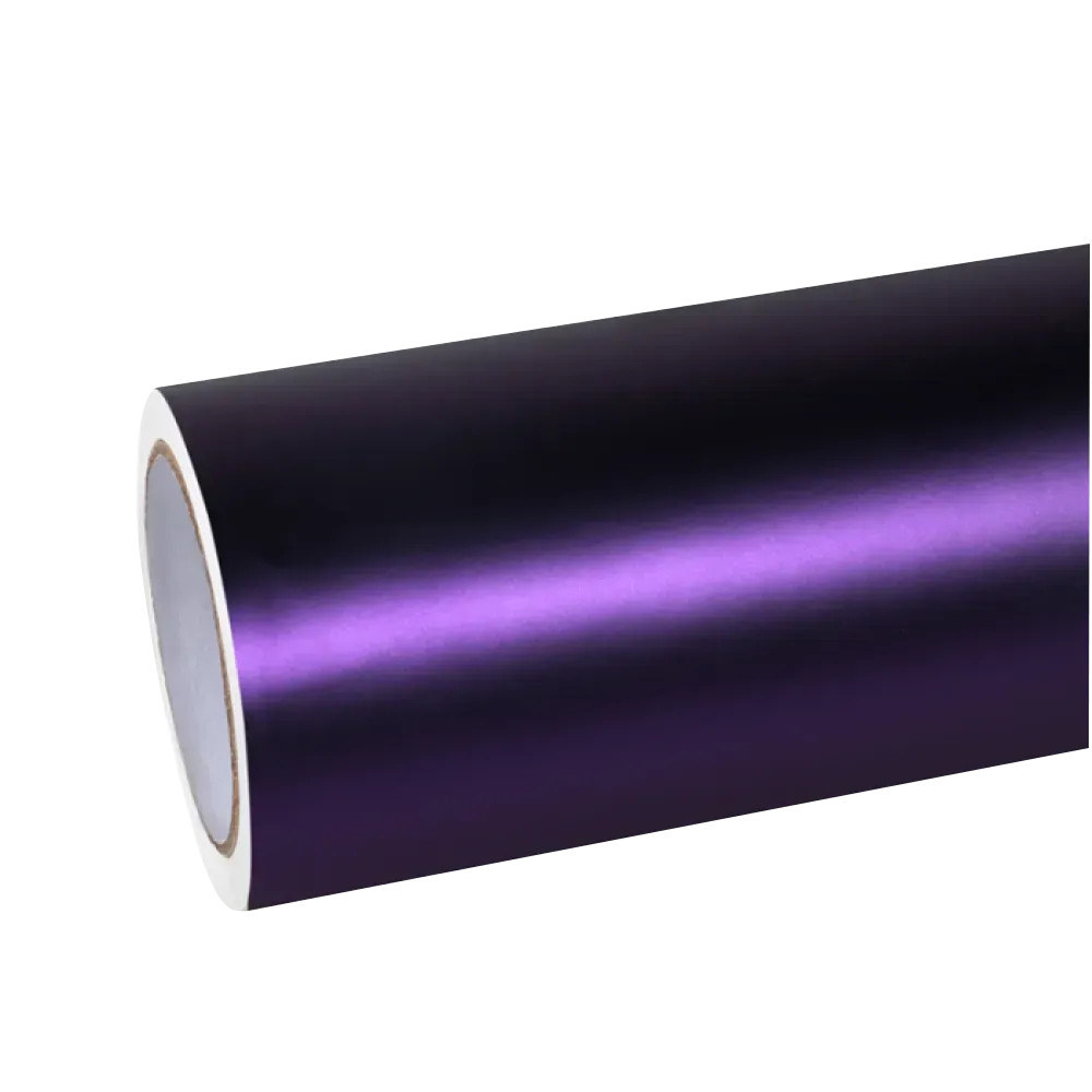 Ultra Matte Metallic Dark Purple Car Vinyl Wrap - Los Santos Customs