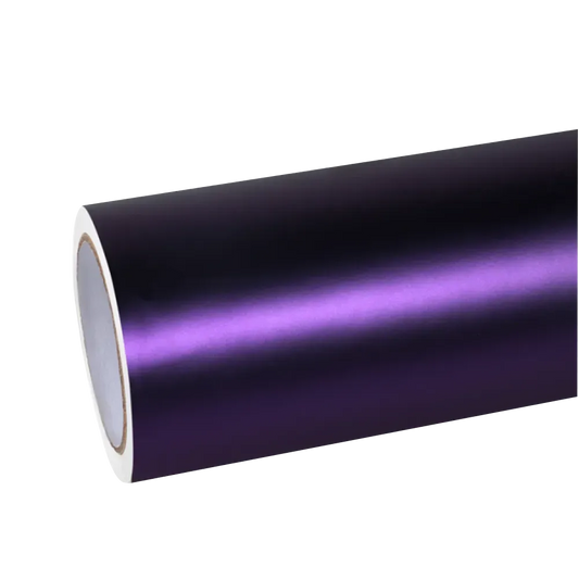 Ultra Matte Metallic Dark Purple Car Vinyl Wrap - Los Santos Customs