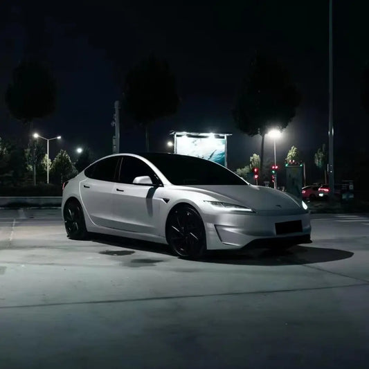Matte Metallic Satin Silver Car Vinyl Wrap - Los Santos Customs