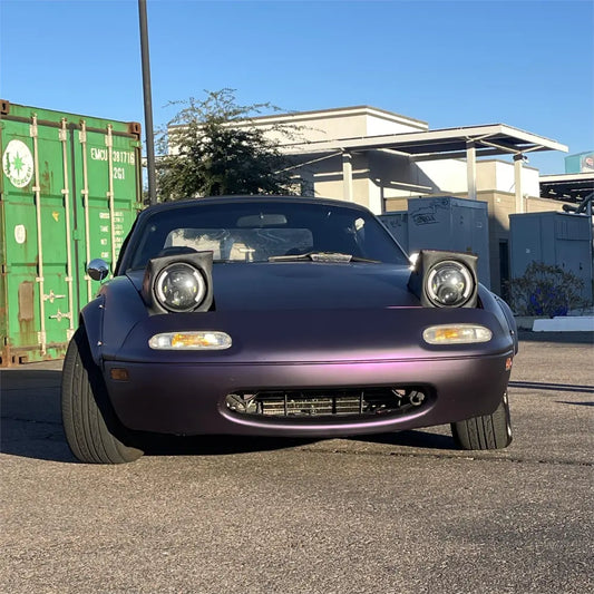 Matte Russian Violet Purple Car Vinyl Wrap - Los Santos Customs