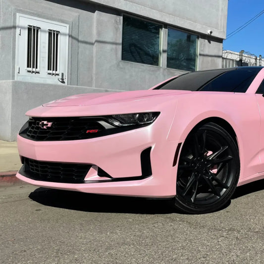Matte Metallic Pearl Pink Car Vinyl Wrap - Los Santos Customs