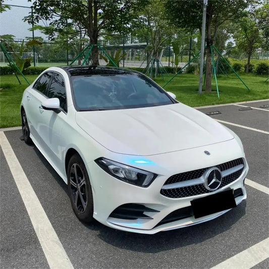 Chameleon Diamond Crystal Gloss White Car Vinyl Wrap - Los Santos Customs