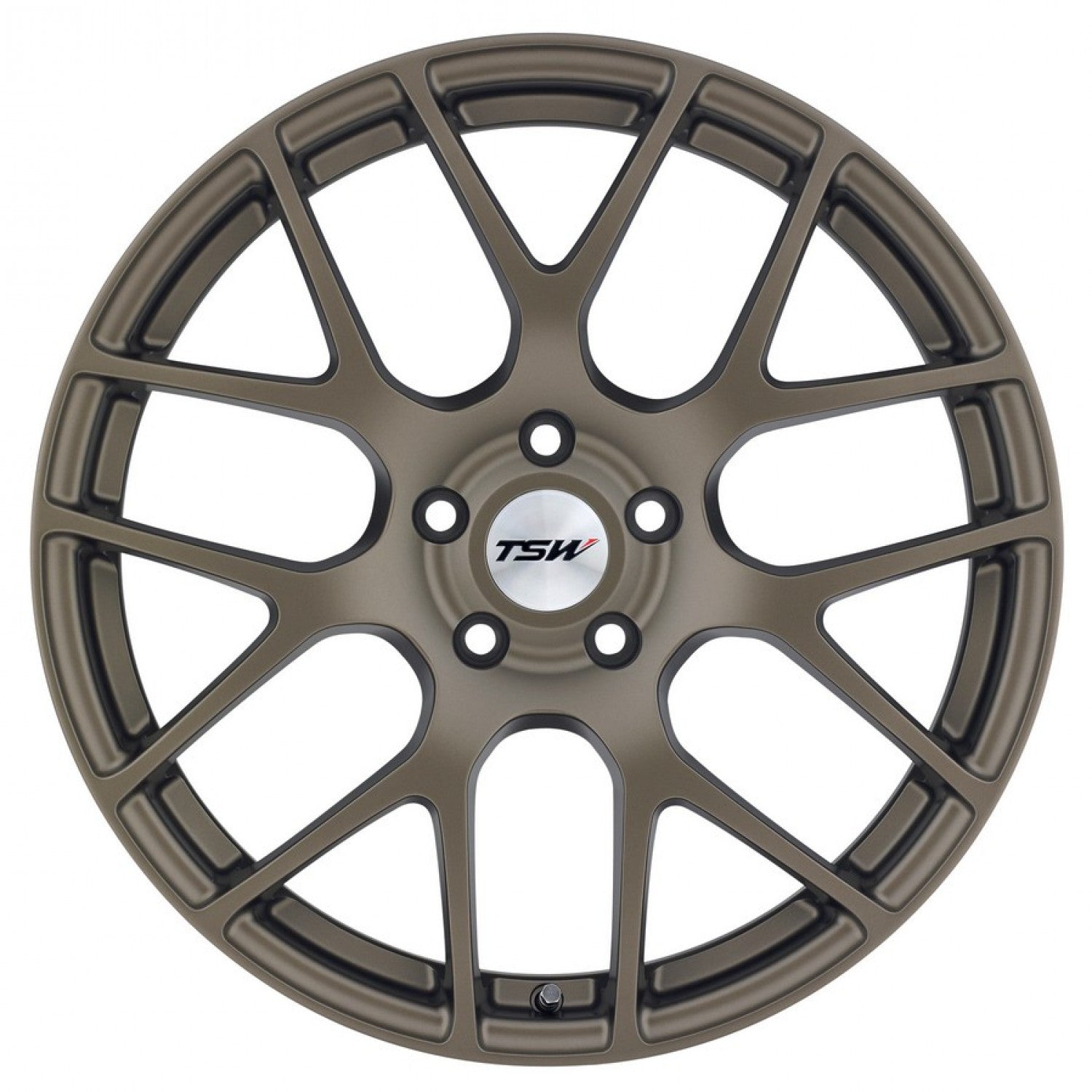 TSW Nurburgring Matte Bronze Wheel (18" x 8", +35 Offset, 5x120 Bolt Pattern, 76.1 mm Hub) - Los Santos Customs