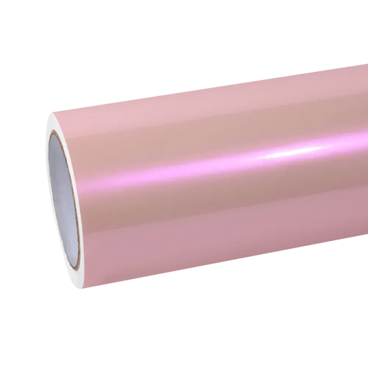 Super Gloss Crystal Rouge Pink Car Vinyl Wrap - Los Santos Customs